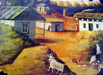 Niko Pirosmanashvili Village oil painting picture